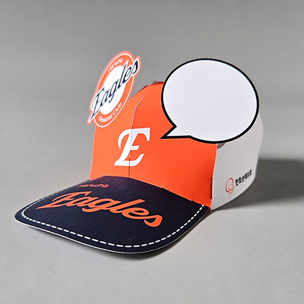 Custom pop-up event cap with team sports design